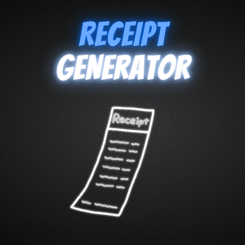 Receipt Generator